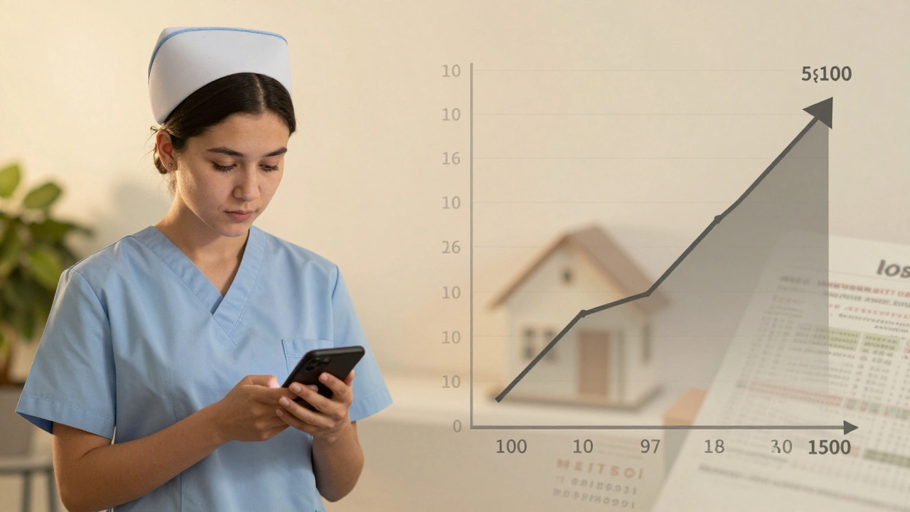 A nurse automates a small weekly crypto investment, her life and future quietly growing alongside it.