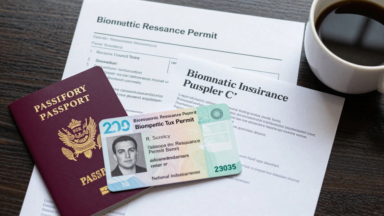 Documents needed for non-citizen ISA application on desk