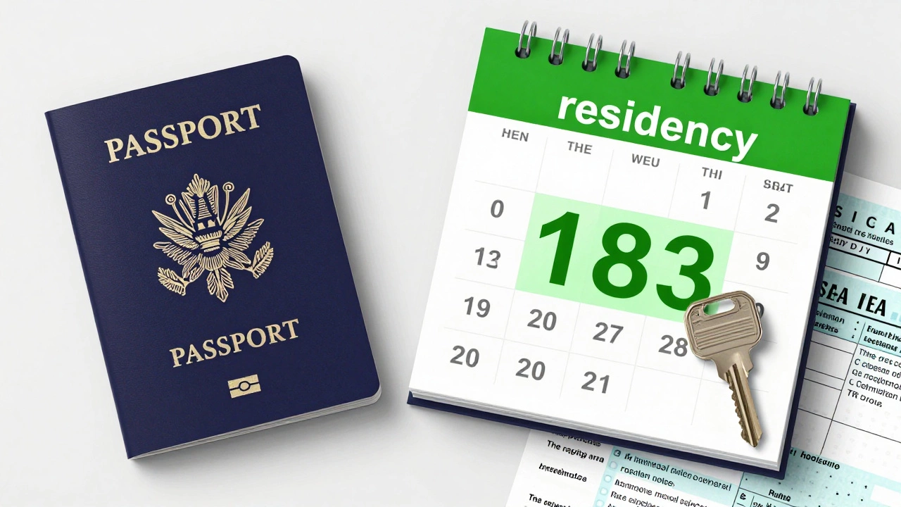 Illustration comparing passport vs tax residency for ISA eligibility