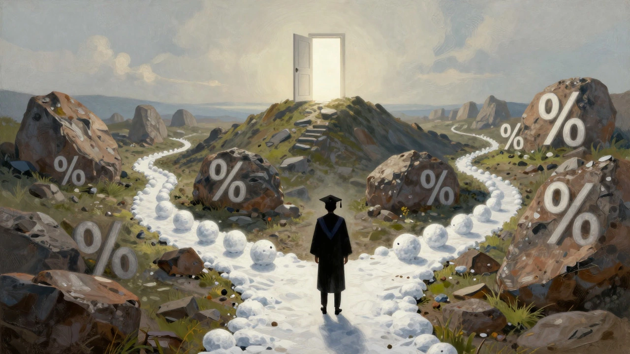Symbolic paths representing snowball and avalanche methods